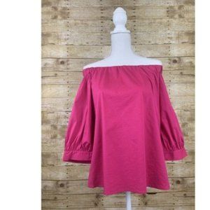 Chinese Laundry Off The Shoulder Top, Pink, Size 8